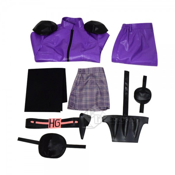 Kick-Ass 2 Hit Girl Mindy Macready Halloween Cosplay Costume CosDaddy