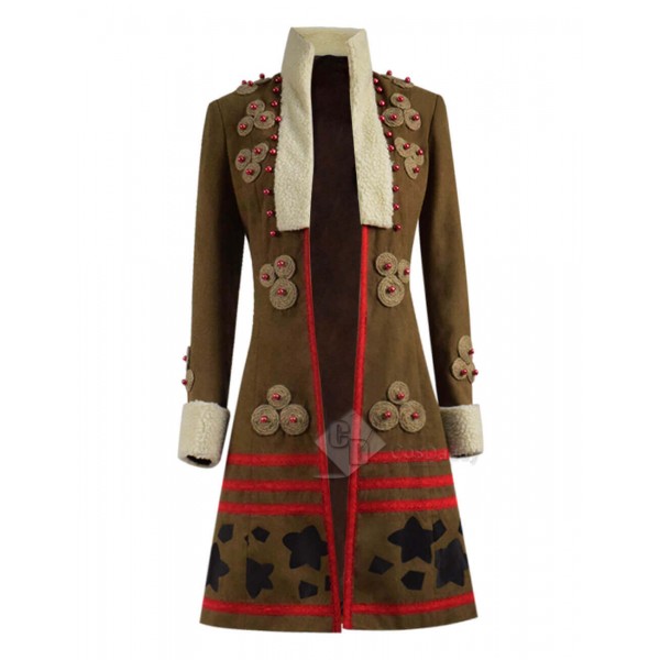 Carnival Row Vignette Stonemoss Suede Coat Jacket Cosplay Costume