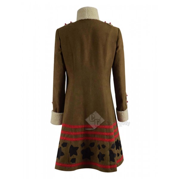 Carnival Row Season 1 Vignette Stonemoss Suede Coat Jacket Cosplay Costume