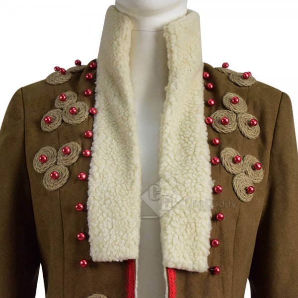 Carnival Row Season 1 Vignette Stonemoss Suede Coat Jacket Cosplay Costume