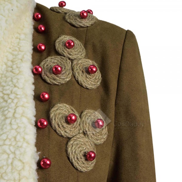 Carnival Row Season 1 Vignette Stonemoss Suede Coat Jacket Cosplay Costume