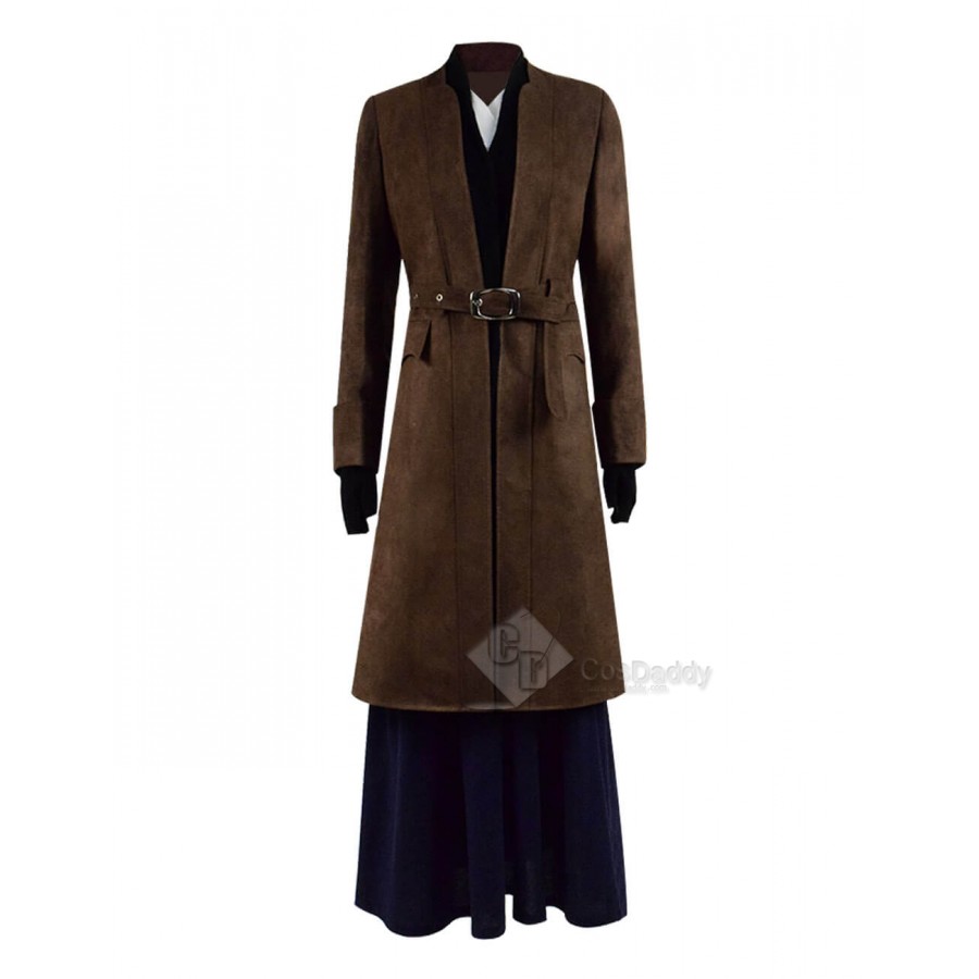 Outlander Season 4 Caitriona Balfe Dress Coat Full Set Cosaplay Costume