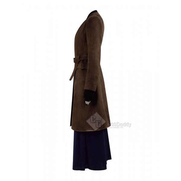 Outlander Season 4 Caitriona Balfe Dress Coat Full Set Cosaplay Costume