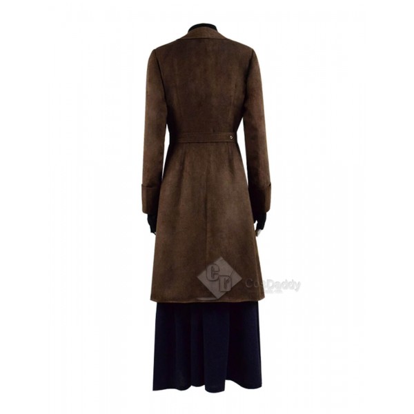 Outlander Season 4 Caitriona Balfe Dress Coat Full Set Cosaplay Costume