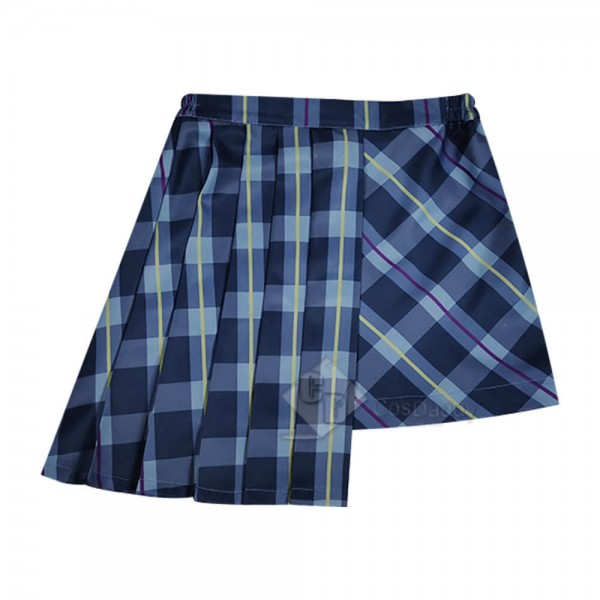 Legacies Season 2 Hope Mikaelson Skirt Plaid Cosplay Costume