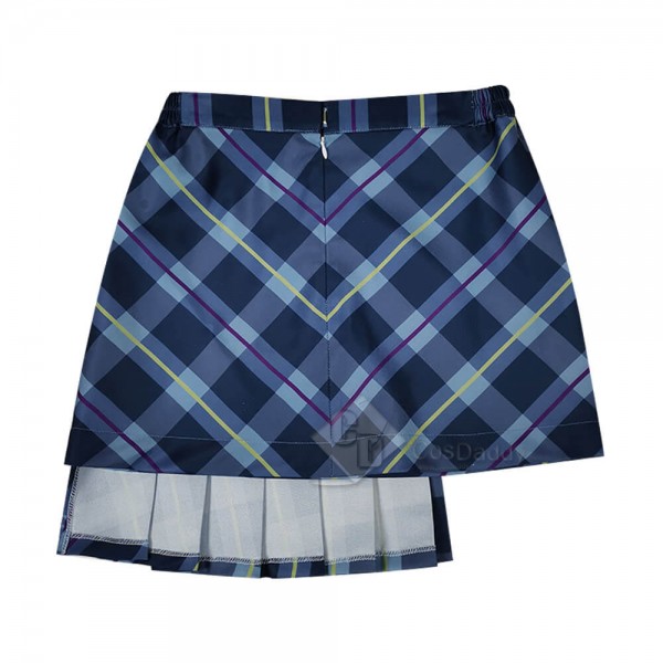 Legacies Season 2 Hope Mikaelson Skirt Plaid Cosplay Costume