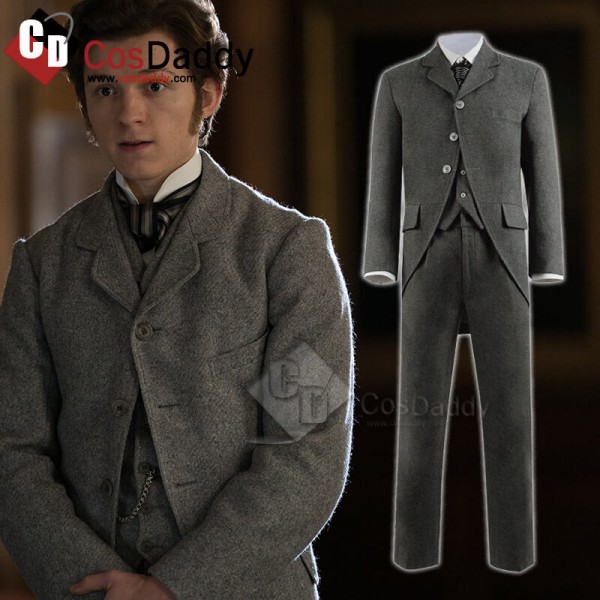 The Current War Tom Holland Uniform Suit Halloween...