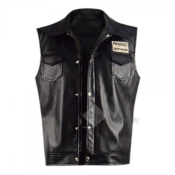 CosDaddy Mayans MC Ezekiel Reyes Leather Vest Coat For Sale