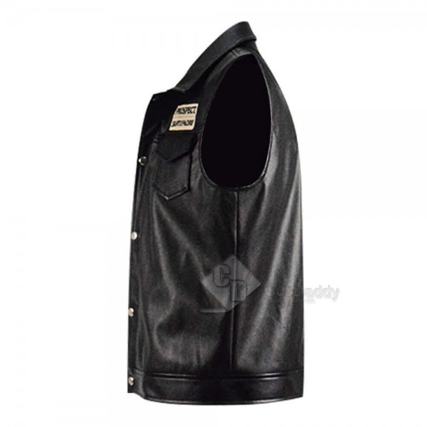 CosDaddy Mayans MC Ezekiel Reyes Leather Vest Coat For Sale