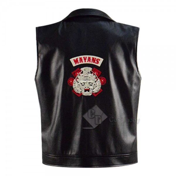 CosDaddy Mayans MC Ezekiel Reyes Leather Vest Coat For Sale