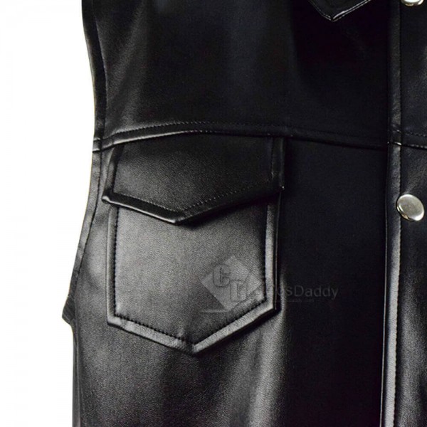 CosDaddy Mayans MC Ezekiel Reyes Leather Vest Coat For Sale