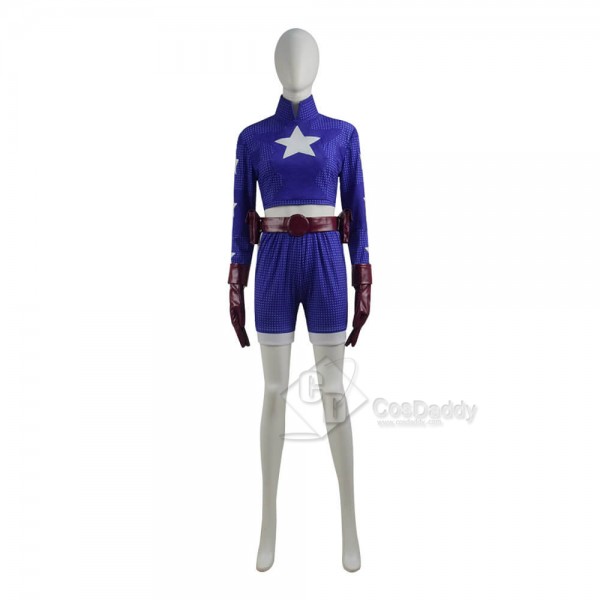 Blue DC Stargirl Courtney Whitmore Superhero Cosplay Costume