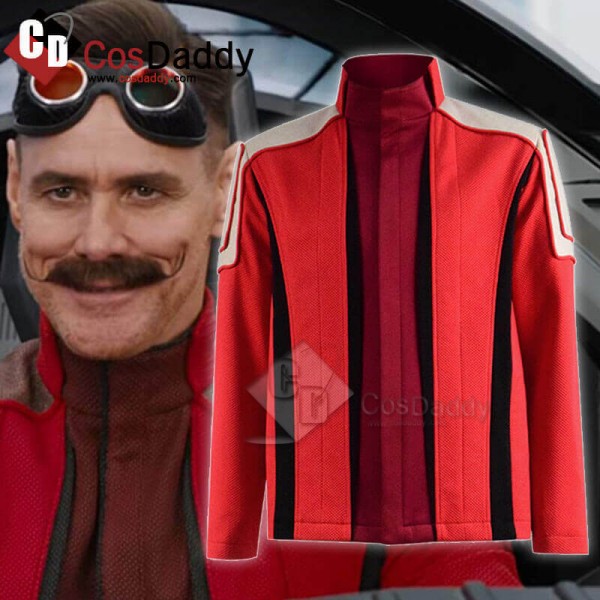 2020 Sonic The Hedgehog Dr.Robotnik Red Jacket Coa...