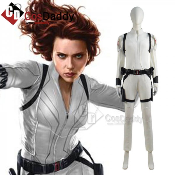 Black Widow 2020 Natalia Romanova White Outfit Sui...