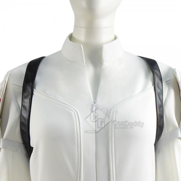 Black Widow 2020 Natalia Romanova White Outfit Suit Cosplay Costume