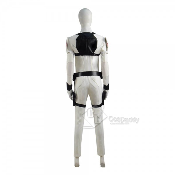 Black Widow 2020 Natalia Romanova White Outfit Suit Cosplay Costume