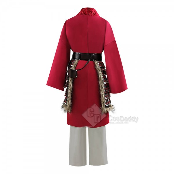 2020 Disney Mulan Hua Mulan Cosplay Costumes Waist Armor Full Set