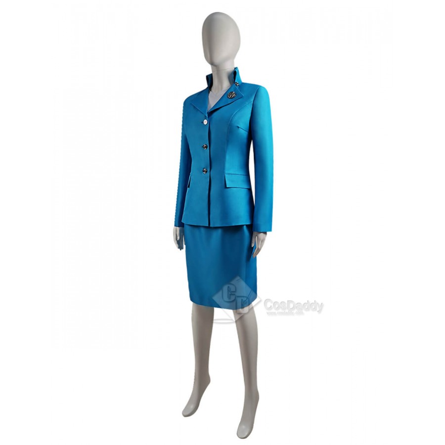 Snowpiercer Season 1 2020 Melanie Cavill Blue Uniform Suit ...