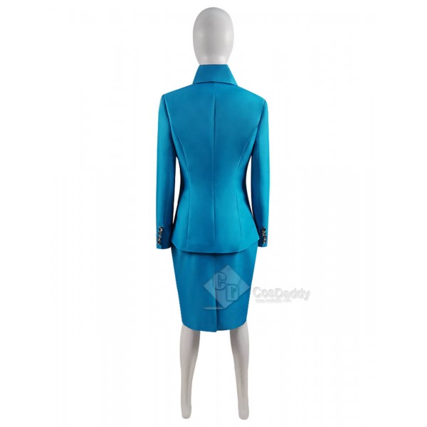 Snowpiercer Season 1 2020 Melanie Cavill Blue Uniform Suit Cosplay Costume