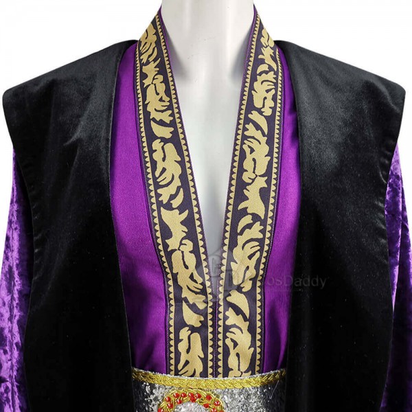 Harry Potter Albus Percival Wulfric Brian Dumbledore Purple Cosplay Costume Women