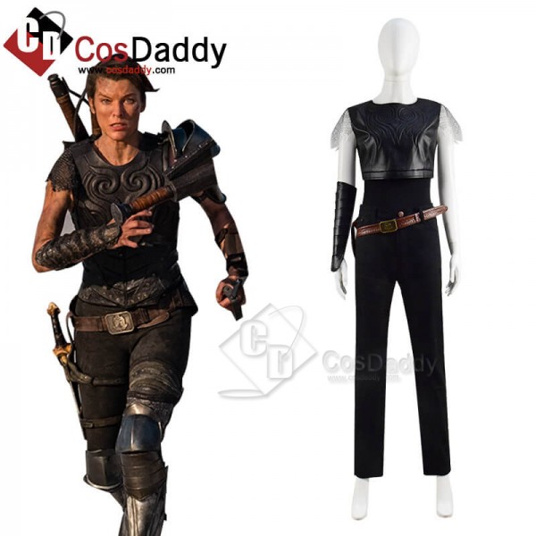 Monster Hunter Captain Natalie Artemis Cosplay Costume 