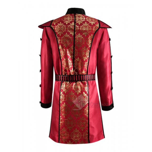Miracle Workers Dark Ages Daniel Radcliffe Costume Red Uniform Cosplay 2020
