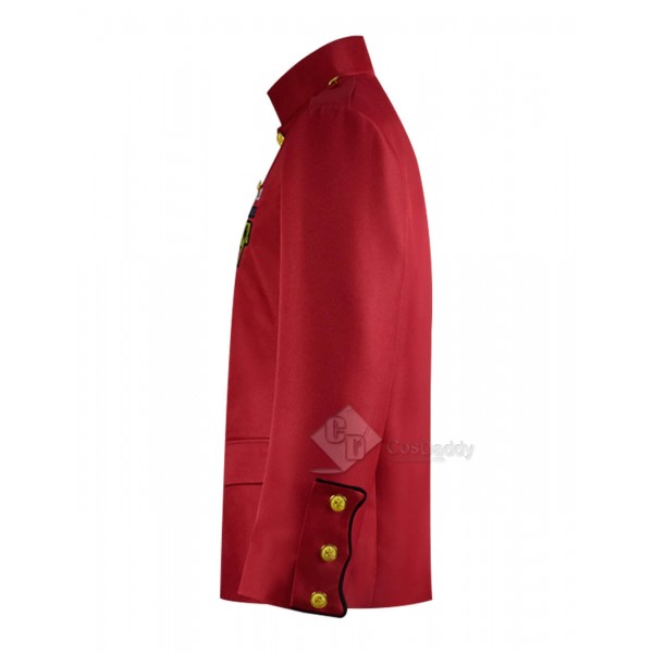 Cyborgs Universe Harry Holmes C10 Red Jacket Cosplay Costume