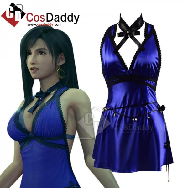 Final Fantasy VII Remake Tifa Lockhart Dress Cospl...