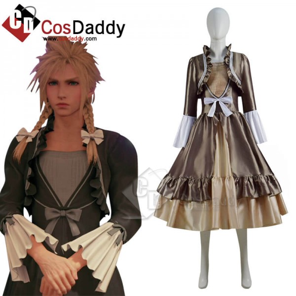 Final Fantasy VII Remake Cloud Strife Cosplay Cost...