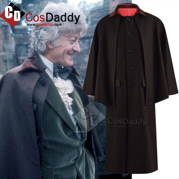 Doctor Who 10th Doctor Brown Trench Coat Styled Men's Robe