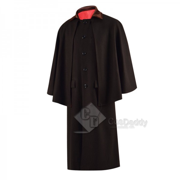 Third Doctor Brown Cape from Doctor Who Cosplay Costumes 3rd Doctor Outfits CosDaddy