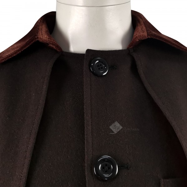 Third Doctor Brown Cape from Doctor Who Cosplay Costumes 3rd Doctor Outfits CosDaddy