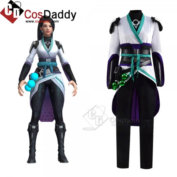 Buy Valorant Sage Cosplay Costume Guide For Halloween