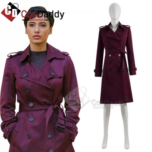 Upload Season 1 Nora Antony Trench Coat Cosplay Co...