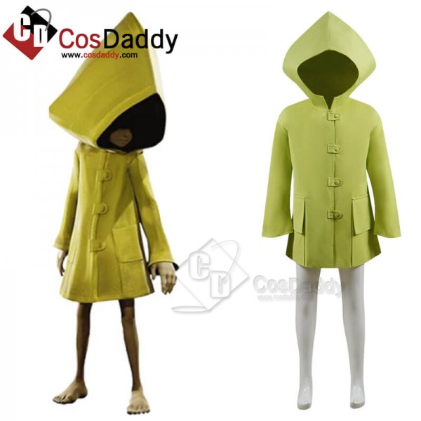 Kids Adults Little Nightmares Six Coat Cosplay Costume 