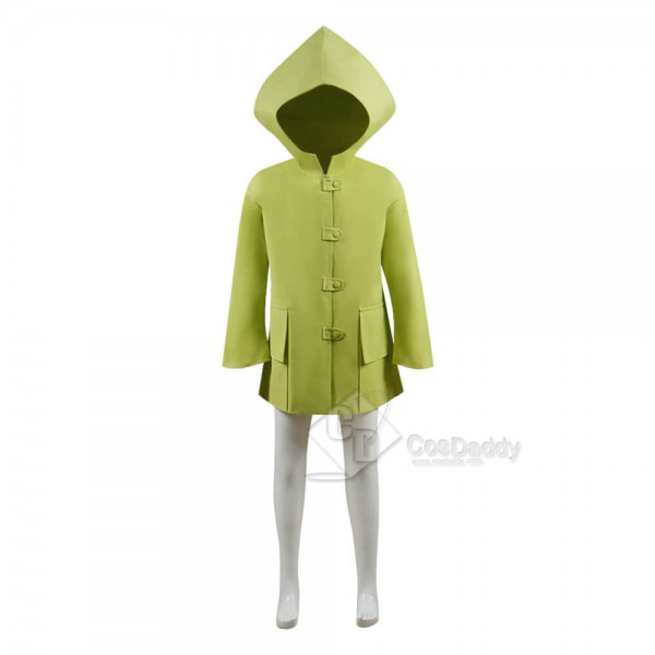 Kids Adults Little Nightmares Six Coat Cosplay Costume 