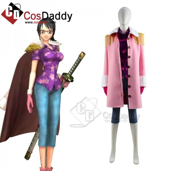 One Piece Pirate Warriors 4 Tashigi Cosplay Costume