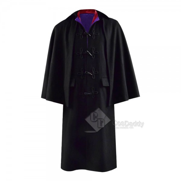 Doctor Who Third 3rd Doctor Cape Cloak Red Jacket Coat Cosplay Costume