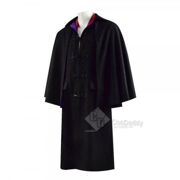 Doctor Who Third 3rd Doctor Cape Cloak Red Jacket Coat Cosplay Costume