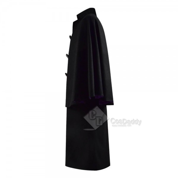 Doctor Who Third 3rd Doctor Cape Cloak Red Jacket Coat Cosplay Costume