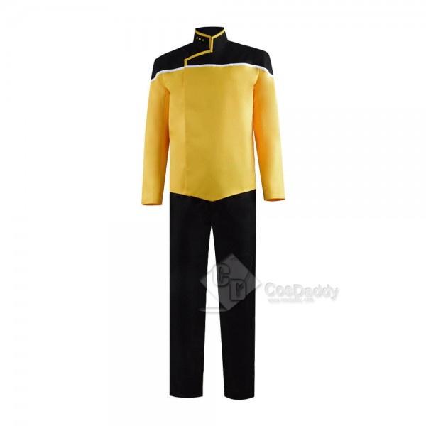 Star Trek Lower Decks Red Blue Yellow Uniform Unisex Cosplay Costume