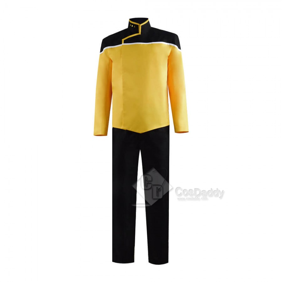 Star Trek Lower Decks Season1 Cosplay Costume Blue & Yellow & Red Uniform Jacket