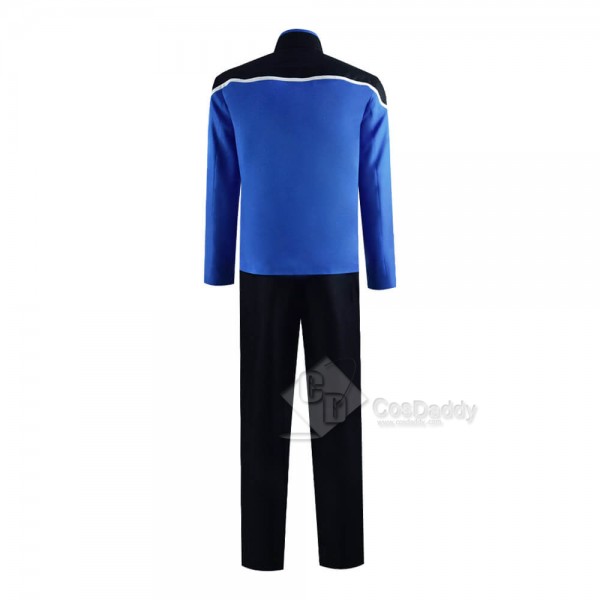 Star Trek Lower Decks Red Blue Yellow Uniform Unisex Cosplay Costume