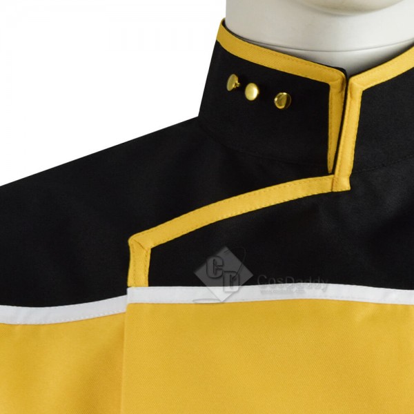 Star Trek Lower Decks Red Blue Yellow Uniform Unisex Cosplay Costume