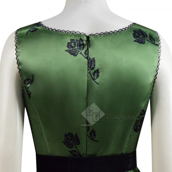 CosDaddy Twilight Bella Green Dress Cosplay Costume