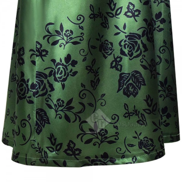 CosDaddy Twilight Bella Green Dress Cosplay Costume