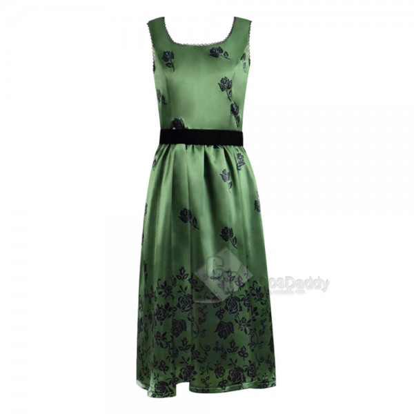 CosDaddy Twilight Bella Green Dress Cosplay Costume