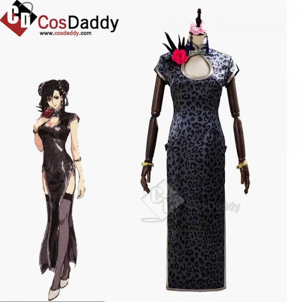 Final Fantasy VII Remake Tifa Lockhart Cheongsam Cosplay Costume