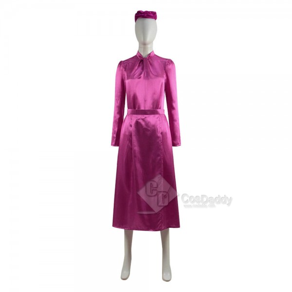 The Crown Season 4 Princess Diana Pink Dress Cosplay Costume