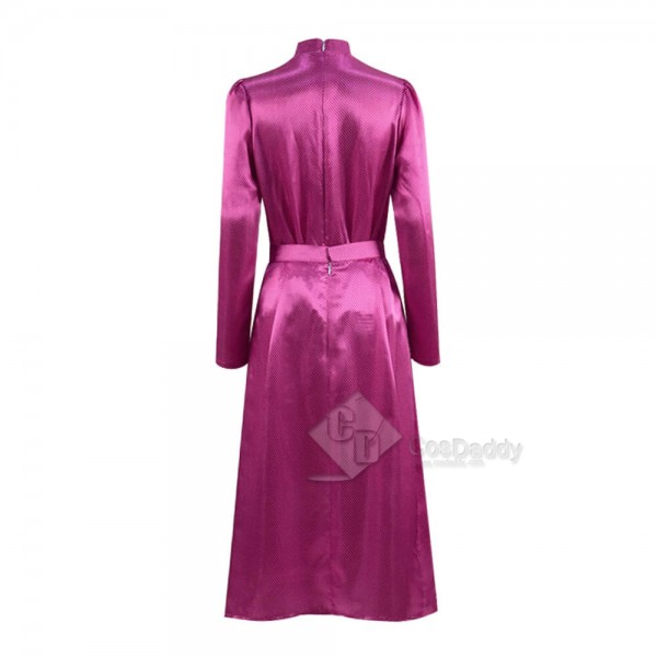 The Crown Season 4 Princess Diana Pink Dress Cosplay Costume